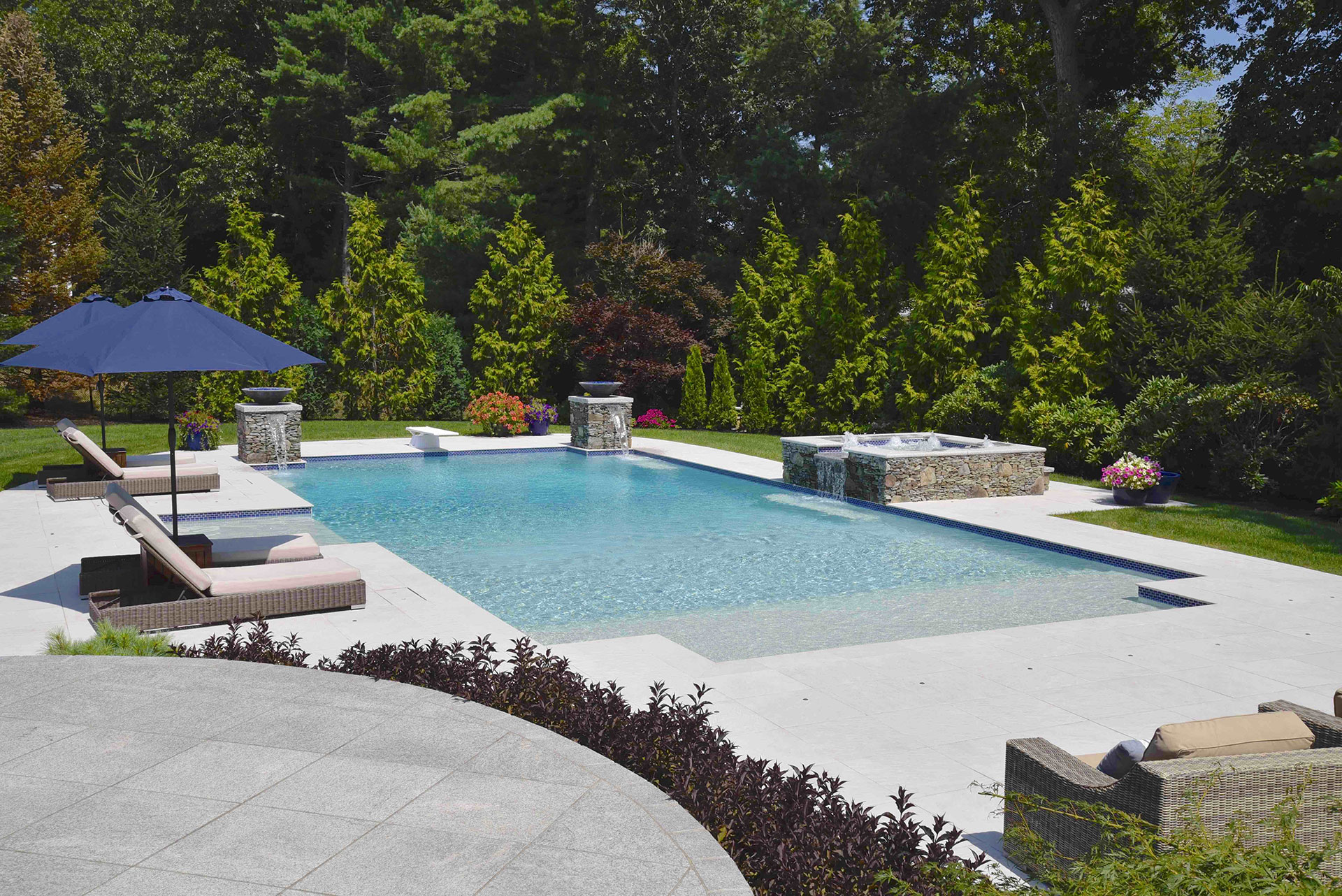 Inground Swimming Pools - Pools by Andrews - New England